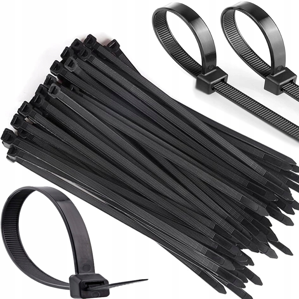 100X OPASKI ZACISKOWE DO ROŚLIN POMIDORÓW TRYTYTKI OGRODOWE SPINKI 100sztuk