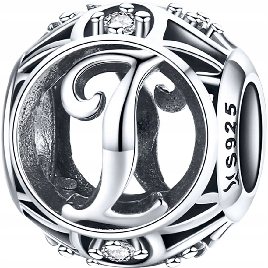 

Charms do Pandora Literka I srebro 925 koralik