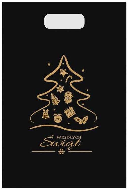 Torebka prezentowa opakowanie NA ŚWIĘTA PREZENT