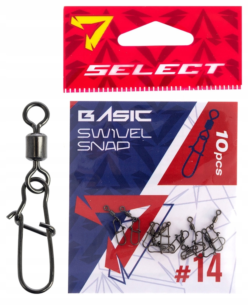 Select Agrafka z krętlikiem Basic Swivel Snap #12