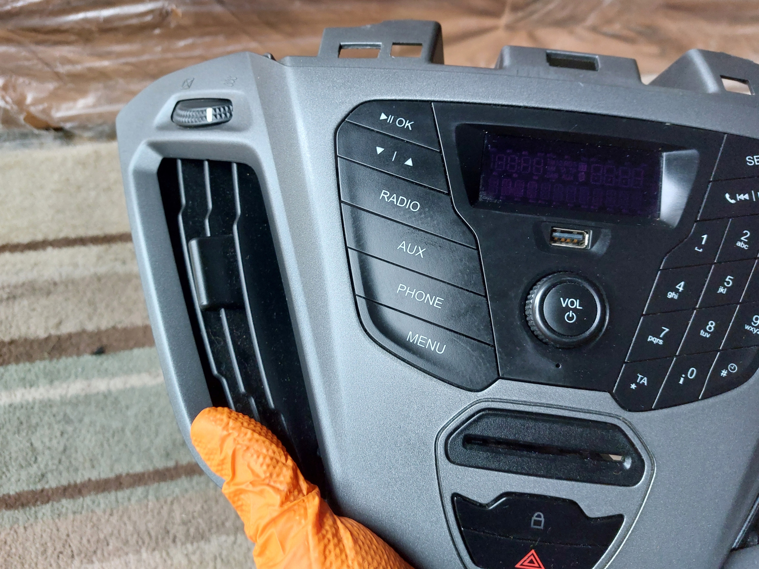 RADIO BK2T-18D815-GD FORD TRANSIT CUSTOM 12-17R