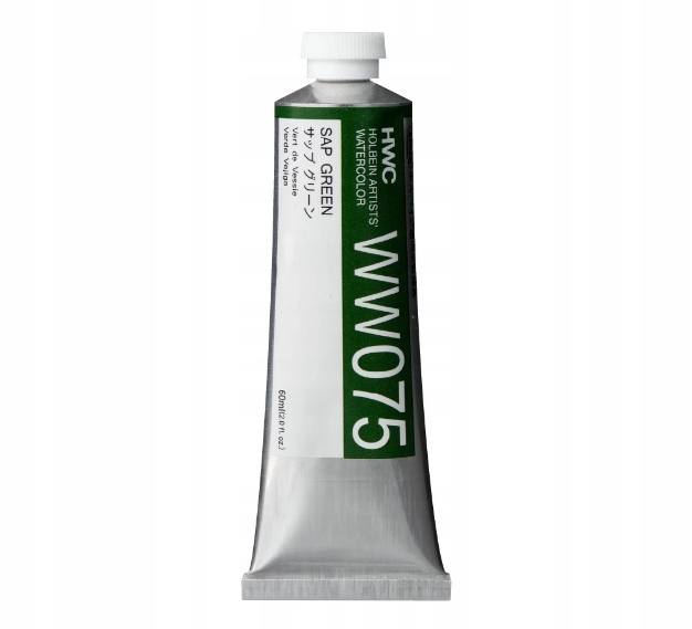 Akvarel v tubě Holbein 60 Ml Sap Green WW075