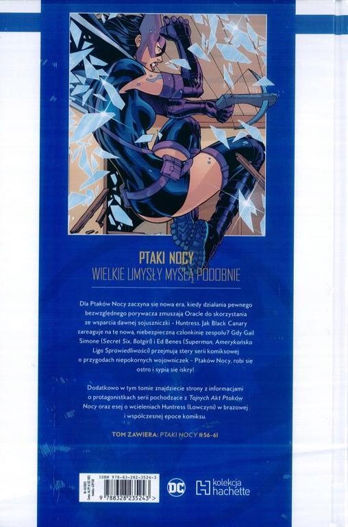 DC BOHATEROWIE I ZŁOCZYŃCY 45 PTAKI NOCY Nośnik książka papierowa