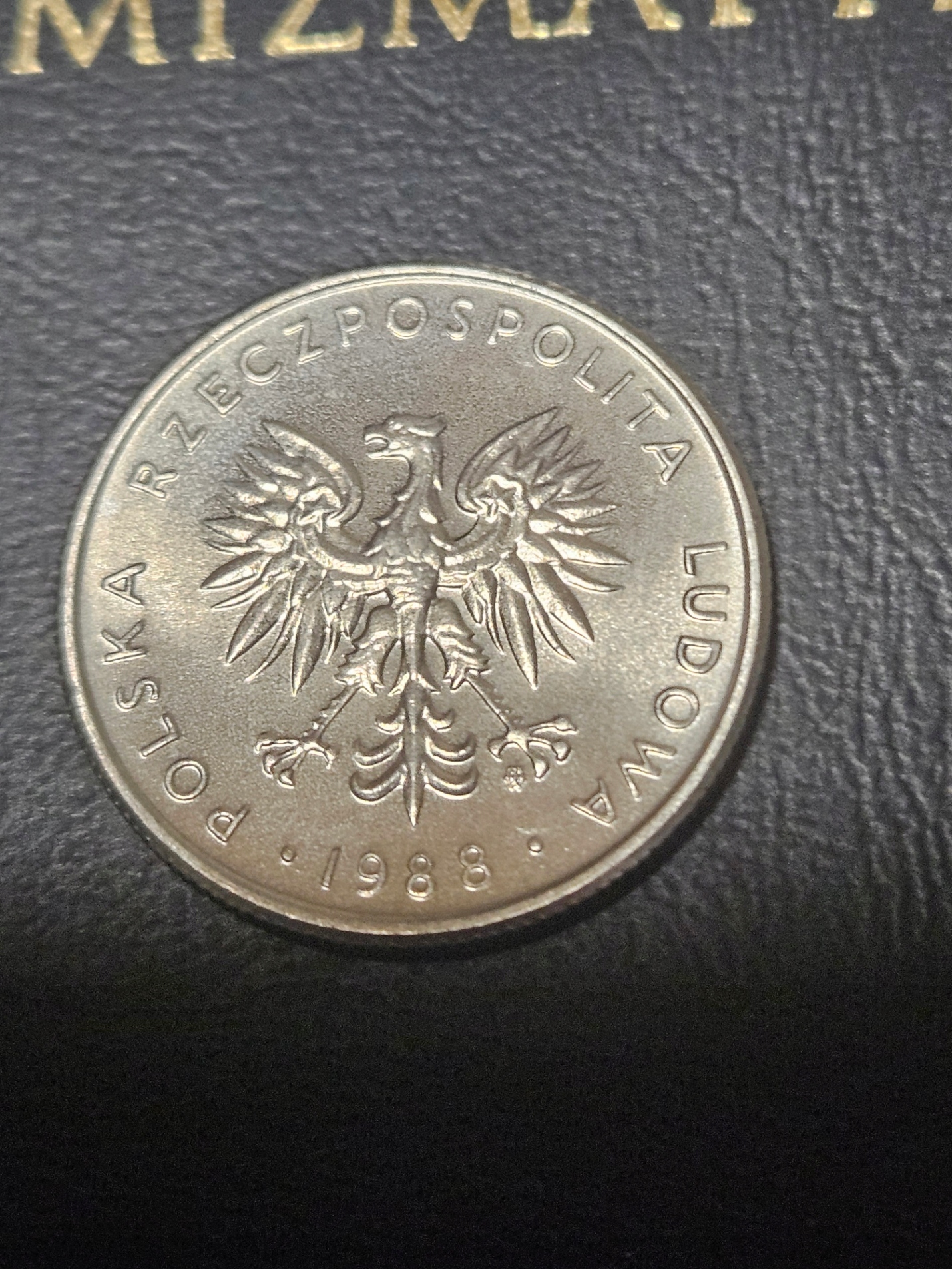 moneta 10 zł 1988 Stan menniczy (idealny) z Rolka