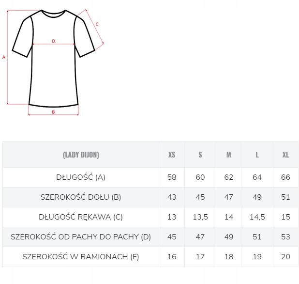 DAMSKA KOSZULKA SPORTOWA LADY DIJON MARTES XL Marka Martes