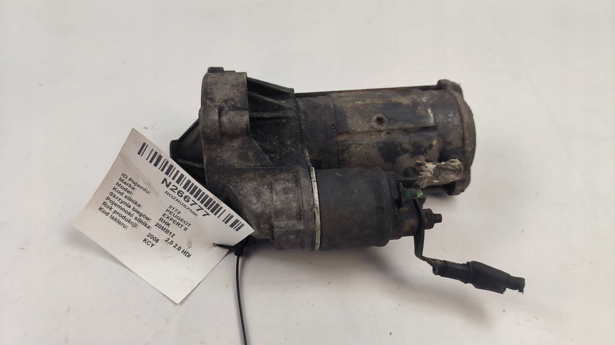 starter PEUGEOT EXPERT II