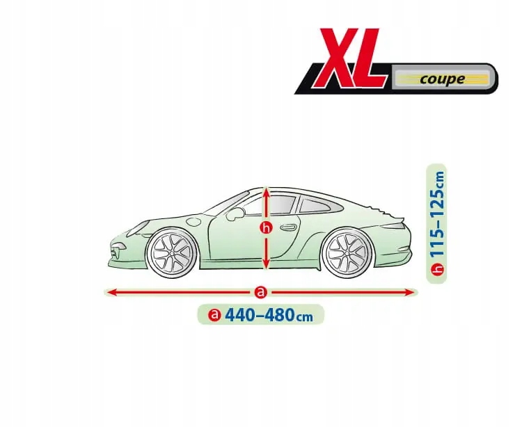Plandeka Samochodowa MOBILE GARAGE XL Coupe Numer katalogowy producenta 5-4143-248-3020