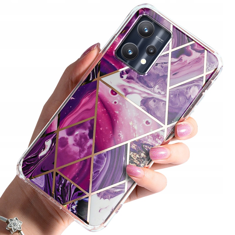 

Etui Case Wzór Glamour Szkło 9H do Realme 9 Pro