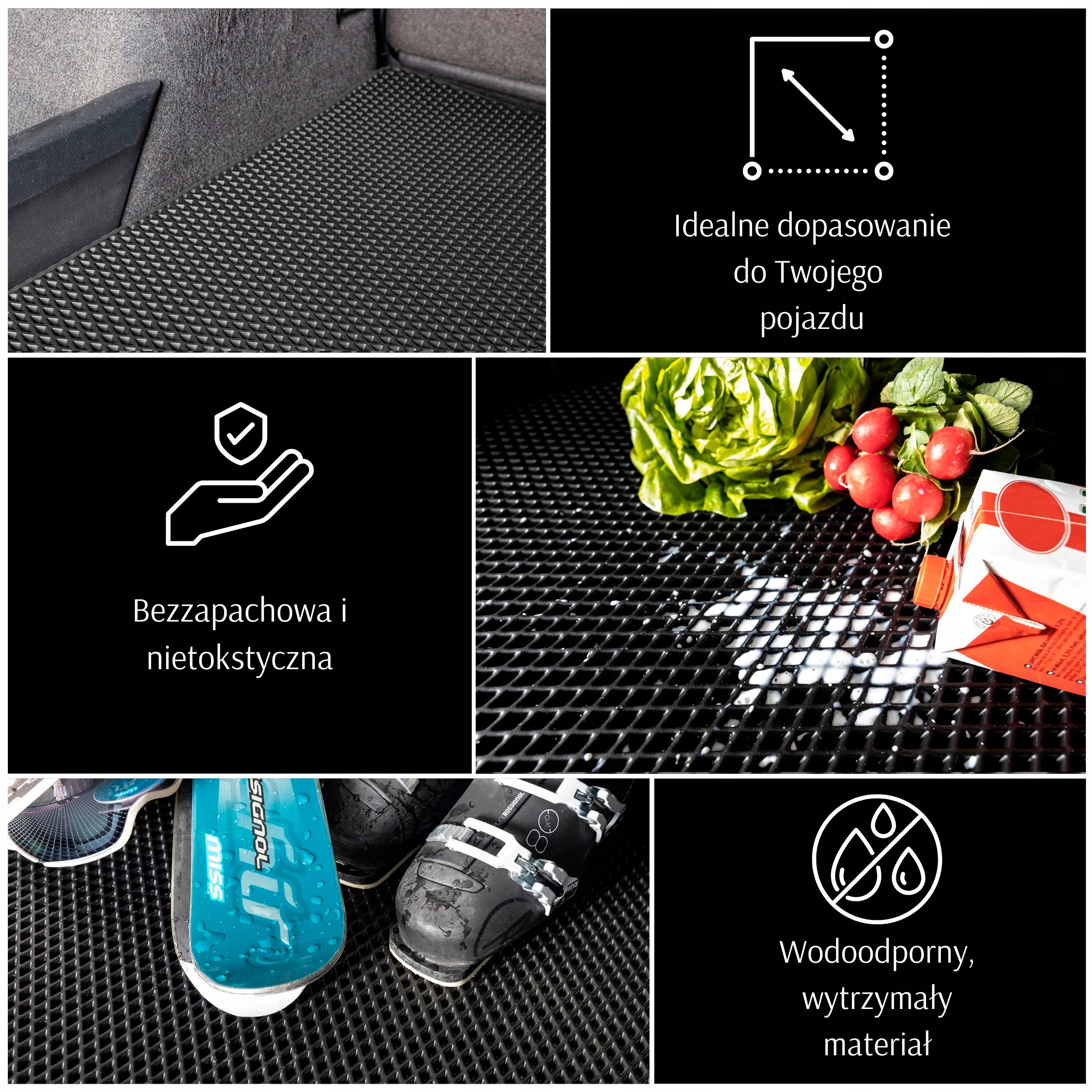 Toyota Land Cruiser 300 SUV 2022- Mata bagażnika EVA EAN (GTIN) 5904828961220