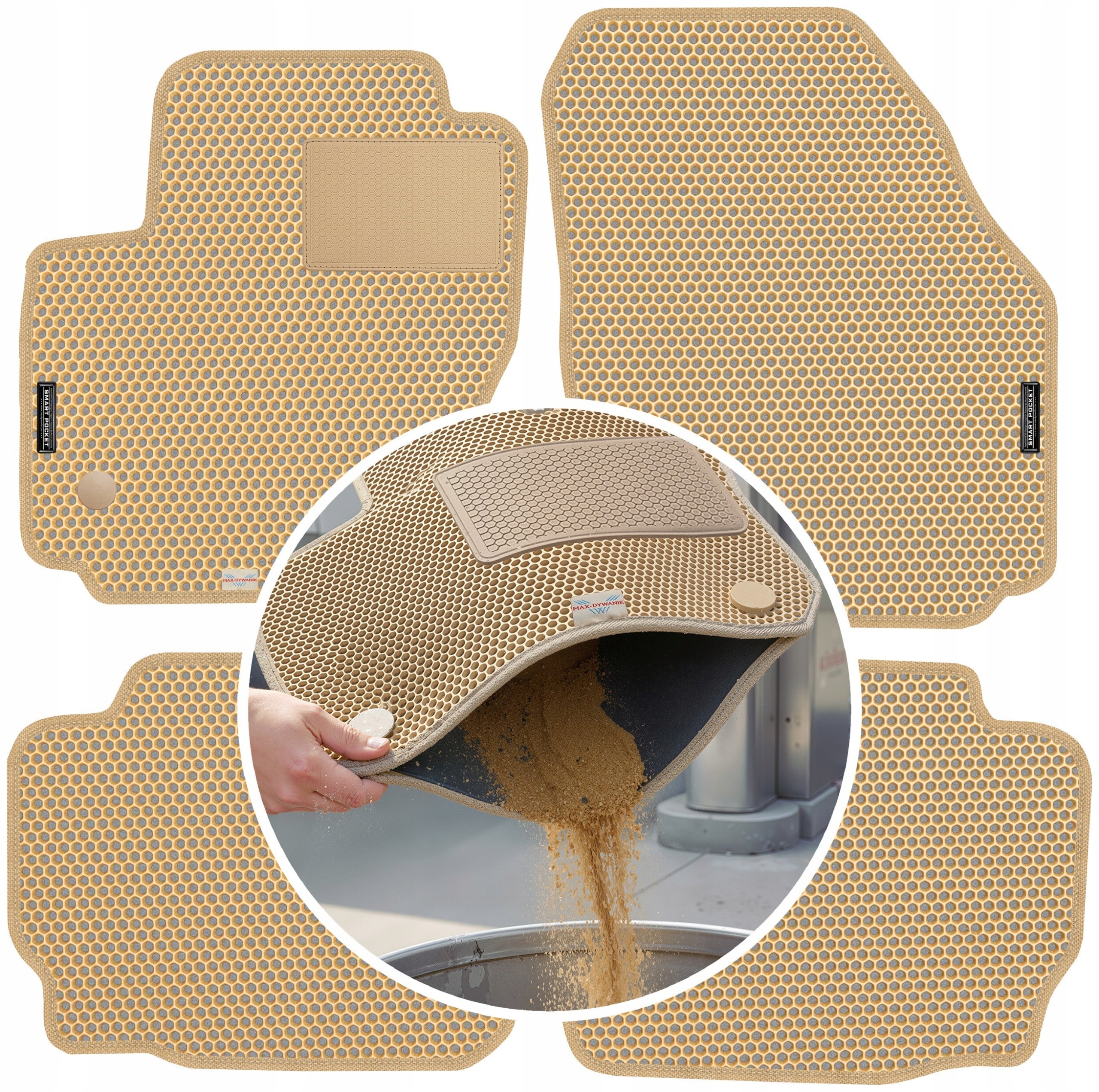 Ford Mondeo MK4 Fl 2012-2015 Koberce Eva Smart Pocket
