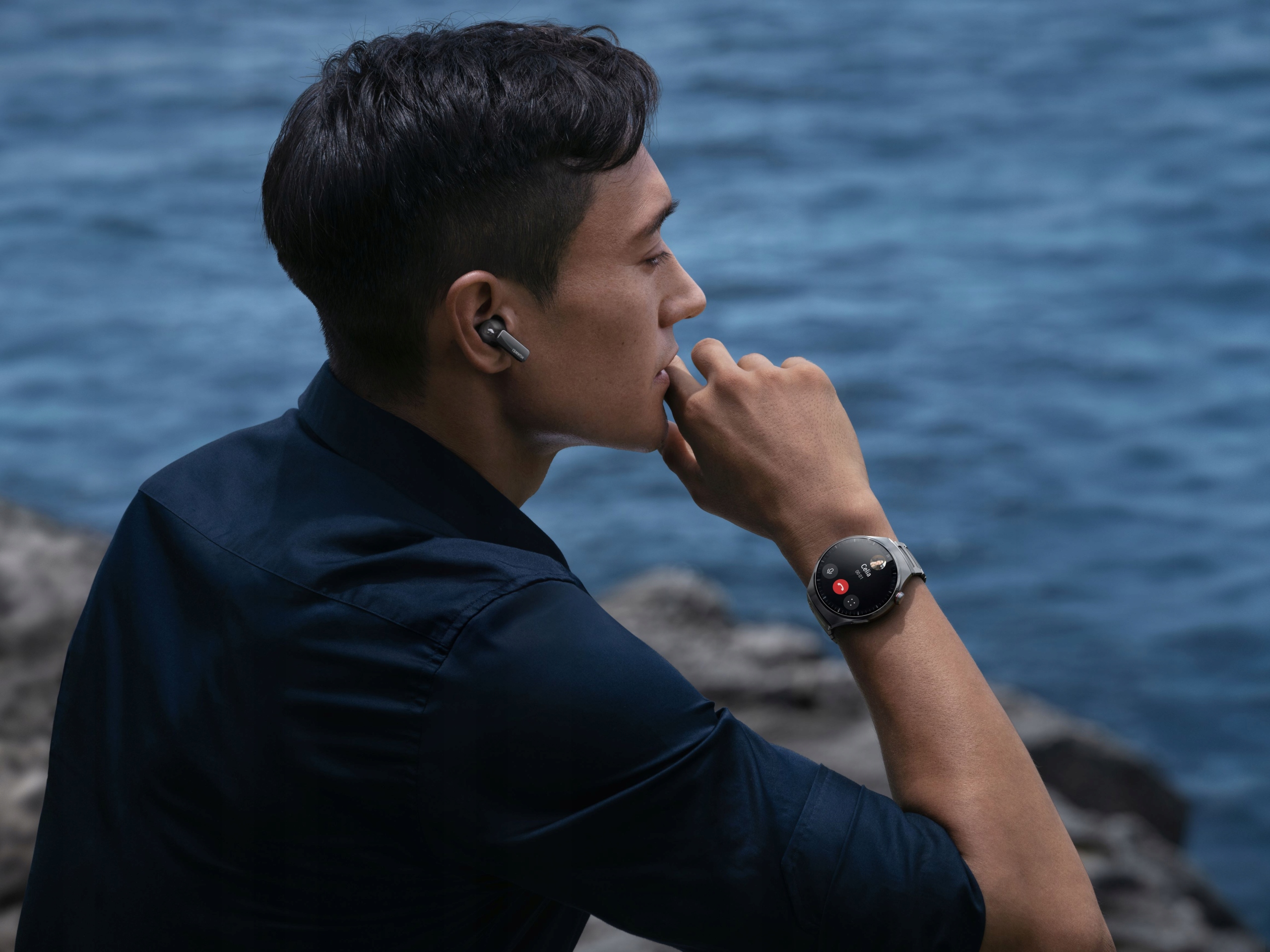 Smartwatch HUAWEI Watch 4 Pro Blue Edition Złącza brak