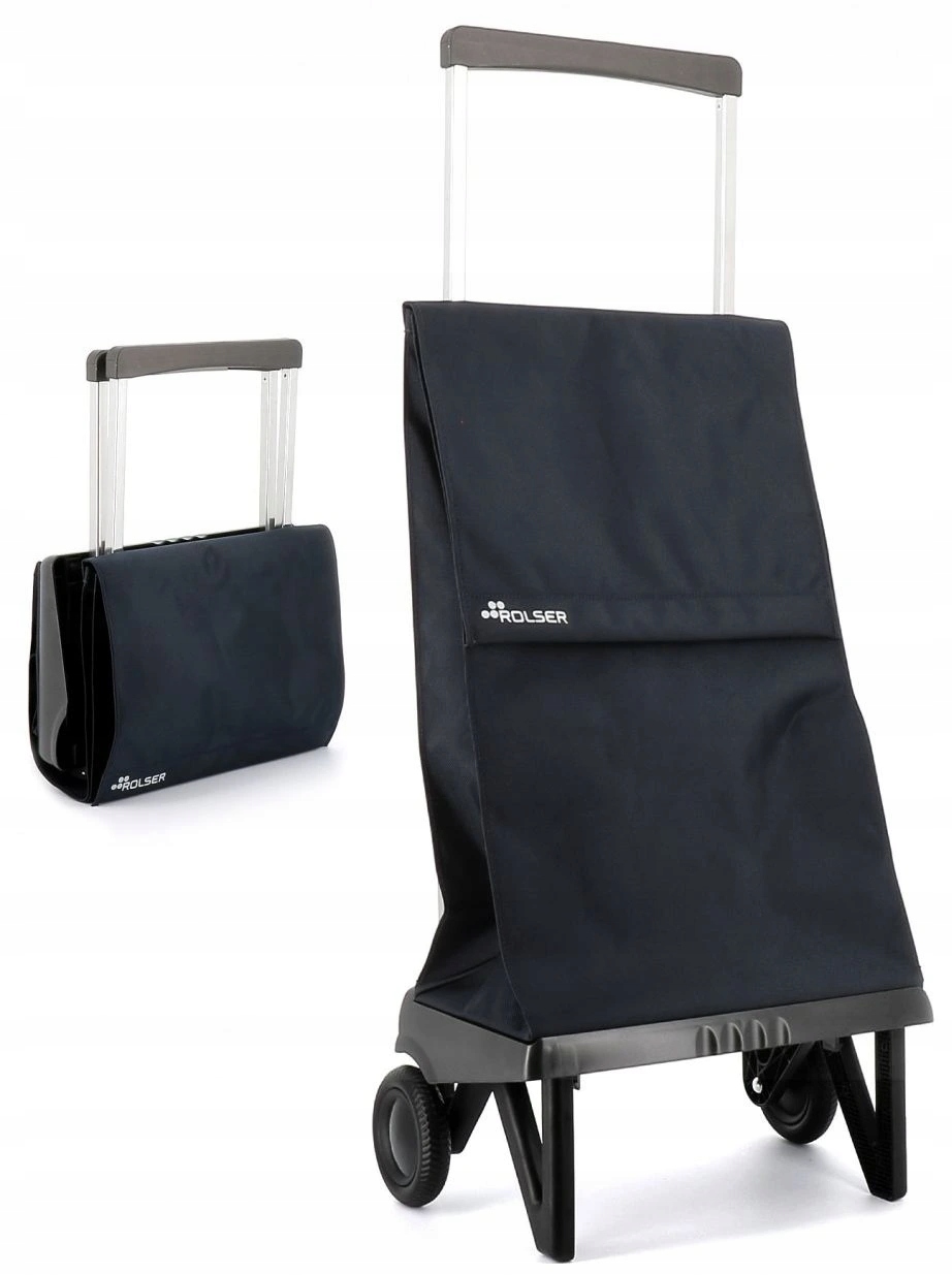 Rolser Plegamatic Original Mf nákupní skládací taška na kolečkách, tmavě še