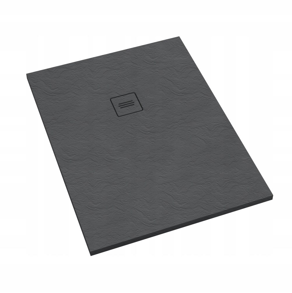 Brodzik wielowarstwowy Protos Grey Stone 100x70 Schedline szara struktura