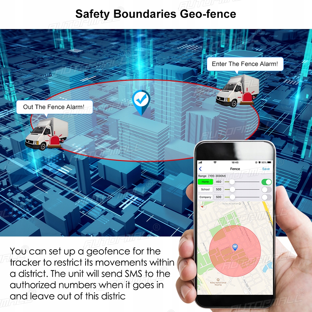 Lokalizator GPS Nadajnik Alarm Gsm Samochodowy AT4 Producent Jimilot