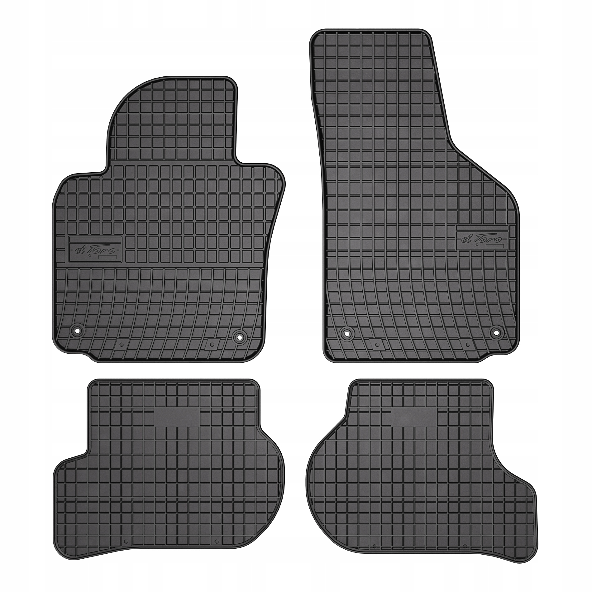 

Dywaniki gumowe ElToro do Volkswagen Golf V 03-09