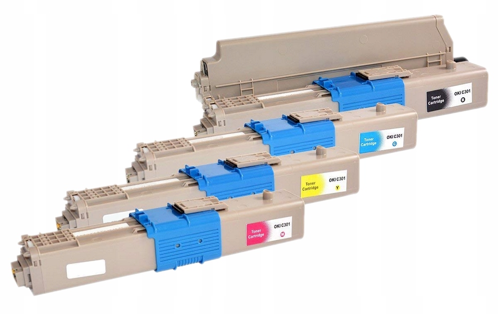 

4x Toner Do Drukarki Oki C301dn C321dn MC332dn