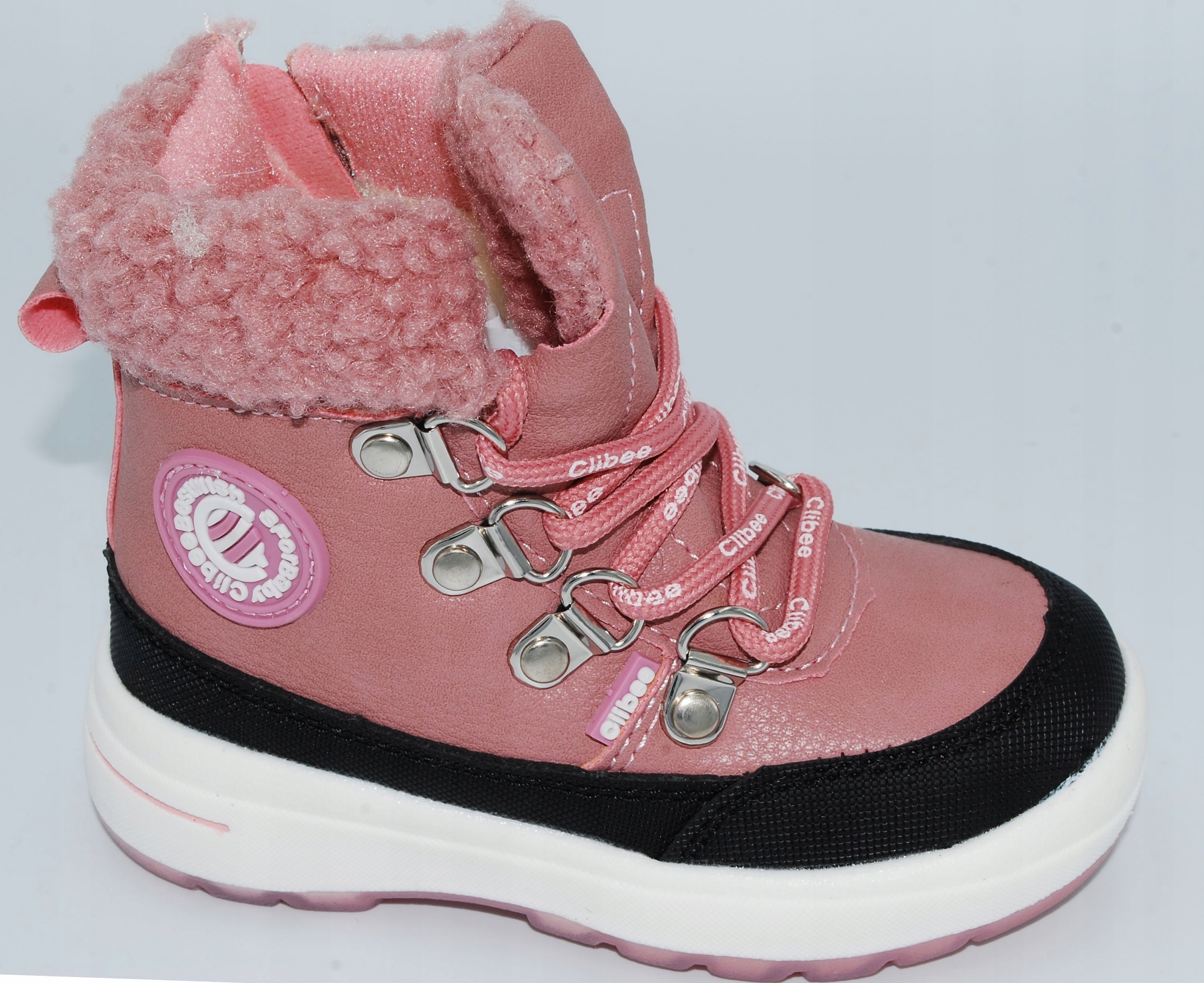 CIEPŁE KOZAKI WEŁNA NA SUWAK CLIBEE r.24 / 15,7cm Kod producenta CLH188PICL