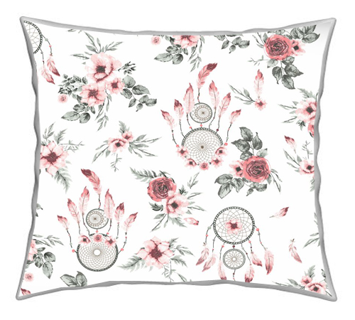 

Poszewka Na Poduszkę Biała Łapacze Snów 70x80 CM