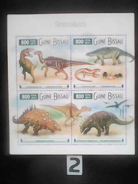 Dinozaury , Guine-Bissau MNH