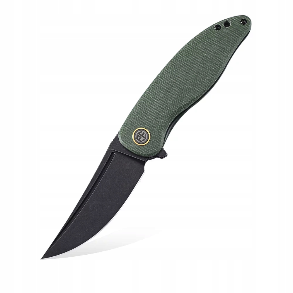 Nůž Petrified Fish Simum Green Micarta