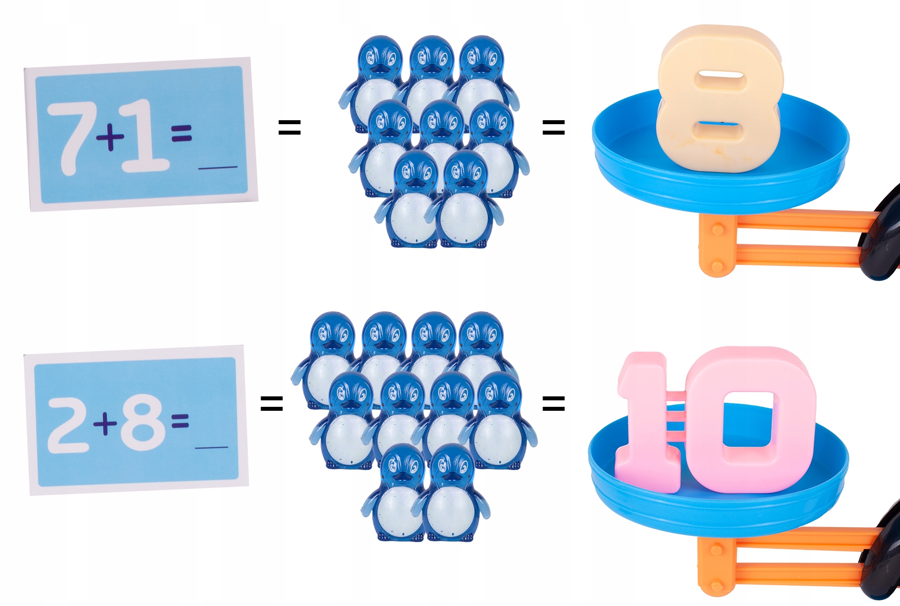 ГРА ПІНГВІНИ НАВЧАННЯ ЗВАЖУВАННЯ ПІДРАХУВАННЯ БАЛАНС Ширина виробу 26,5 см
