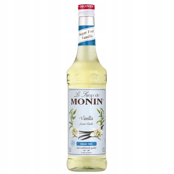 Levně Monin Vanilla Sugar Free vanilkový sirup bez cukru 0,7 l