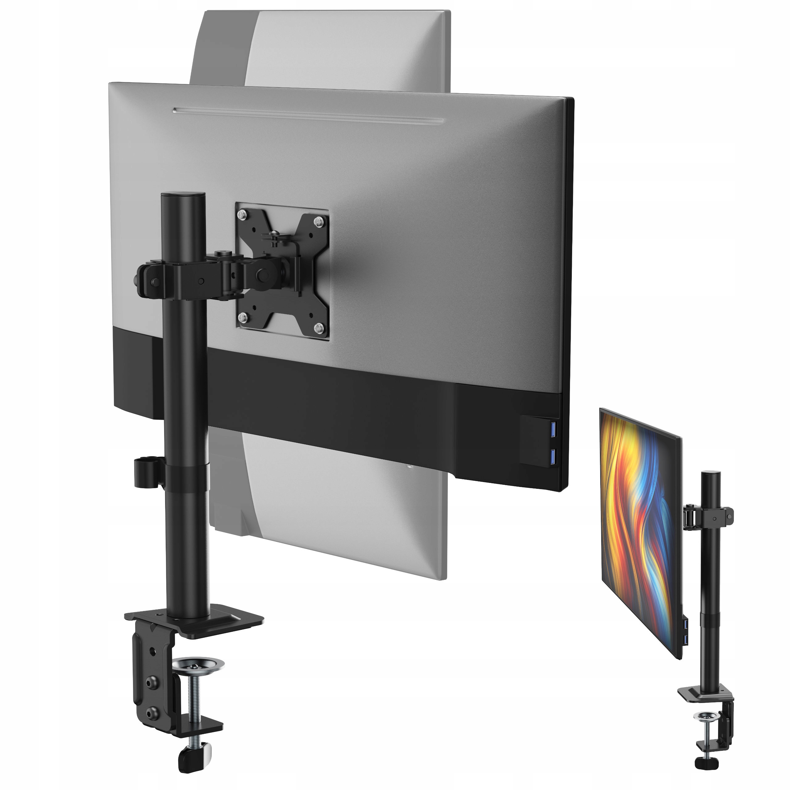 Uchwyt na monitor 18-32 cale 10kg biurkowy uniwersalny