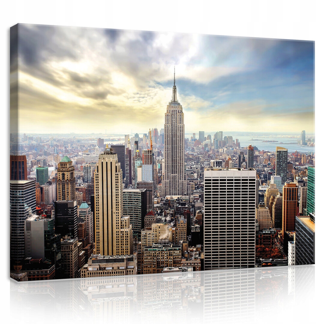 Obraz 80x60 Město New York mrakodrapy urbanistika panorama