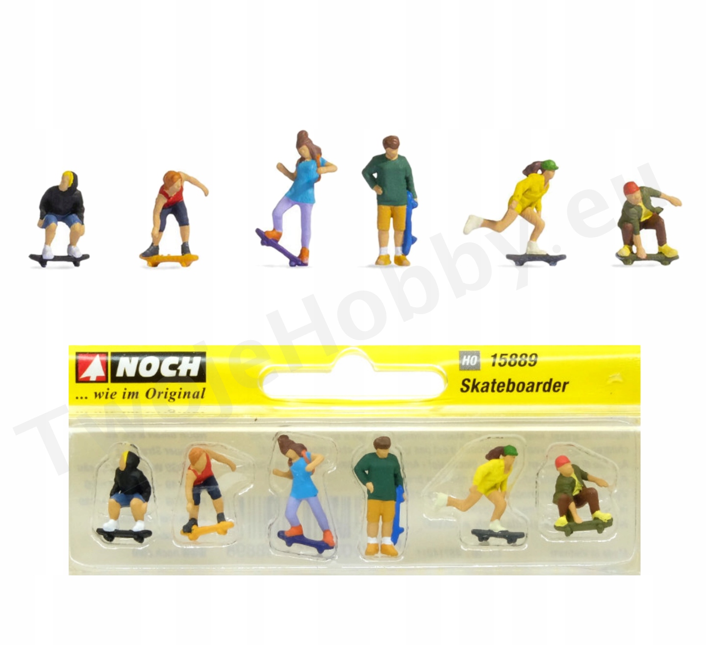 Noch 15889 , Skateboardisté , stupnice H0