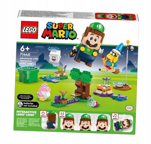 Lego(r) Mario 71440 Dobrodružství S Figurkou Luigi