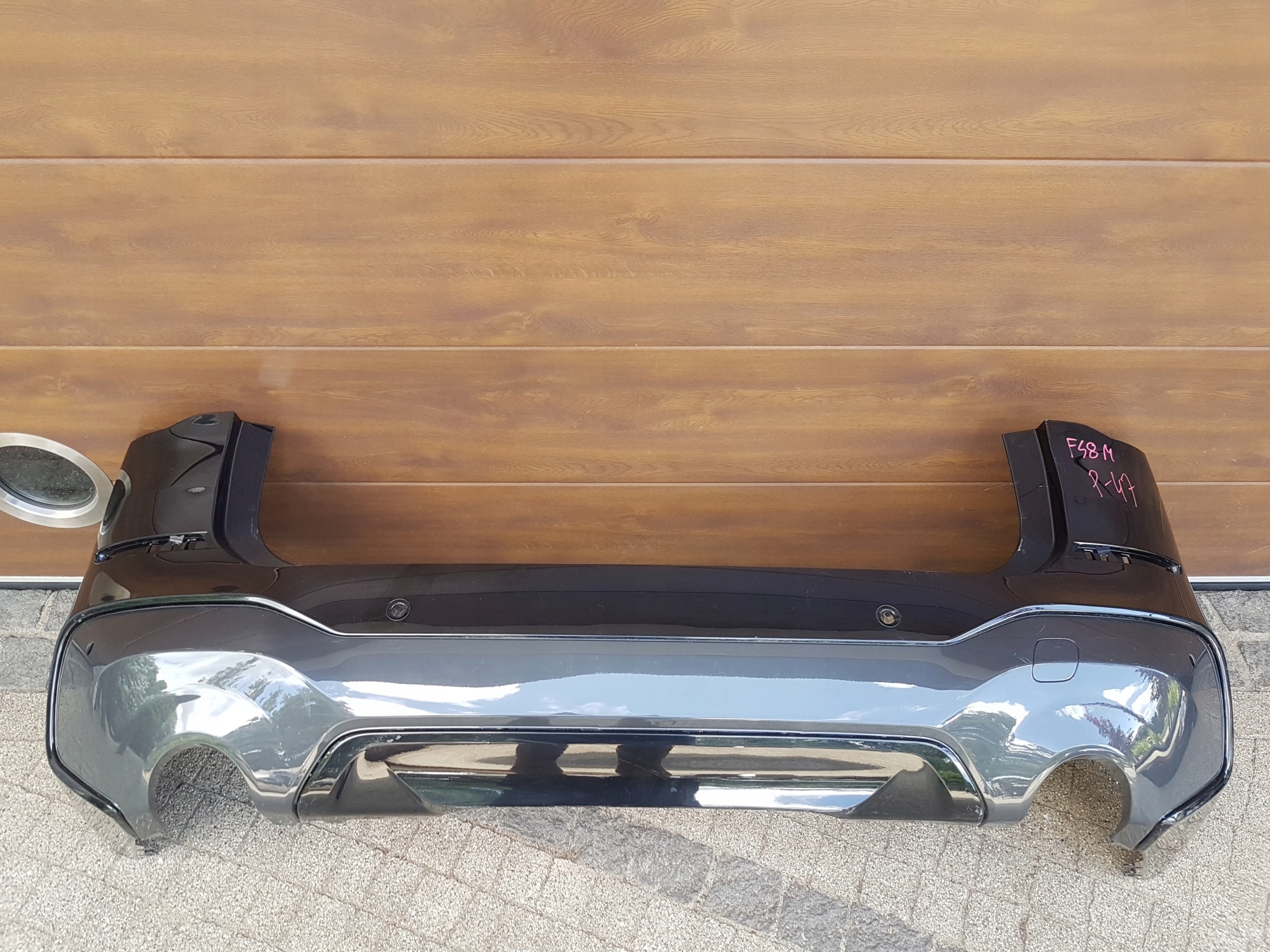 bumper rear BMW X1 F48 LCI m-packet