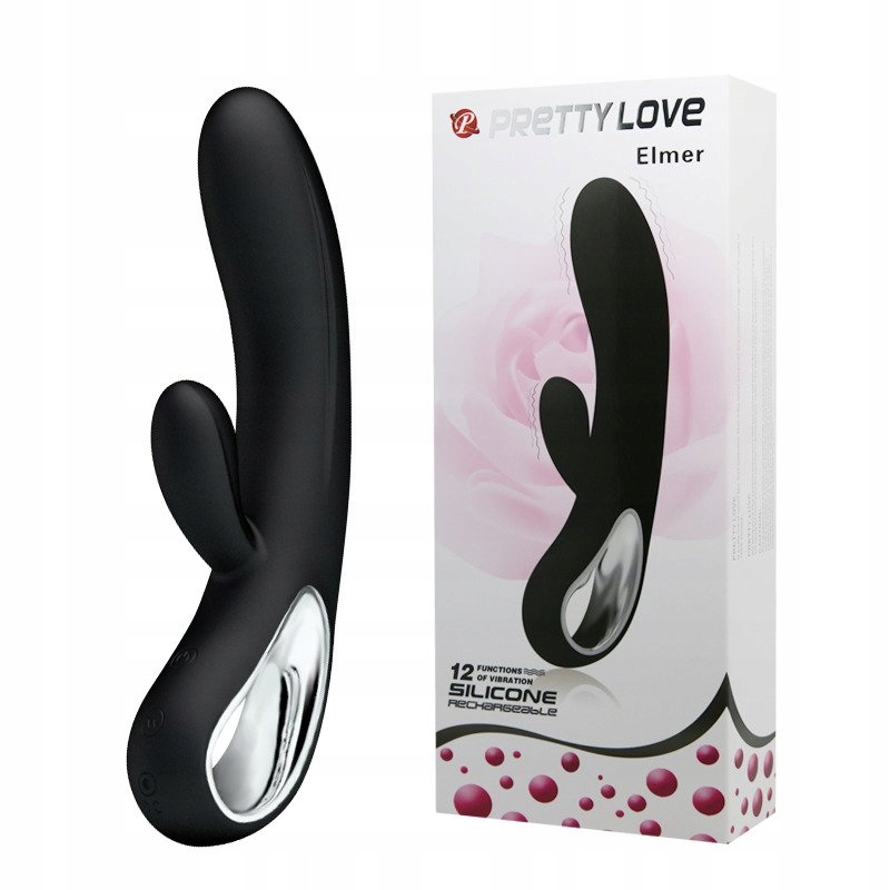

Silikonowy Wibrator Króliczek Pretty Love Elmer