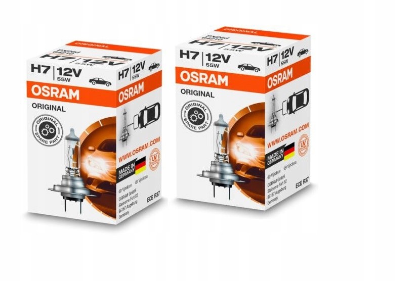 2x żarówka Osram Original Line H7 12V 2 sztuki