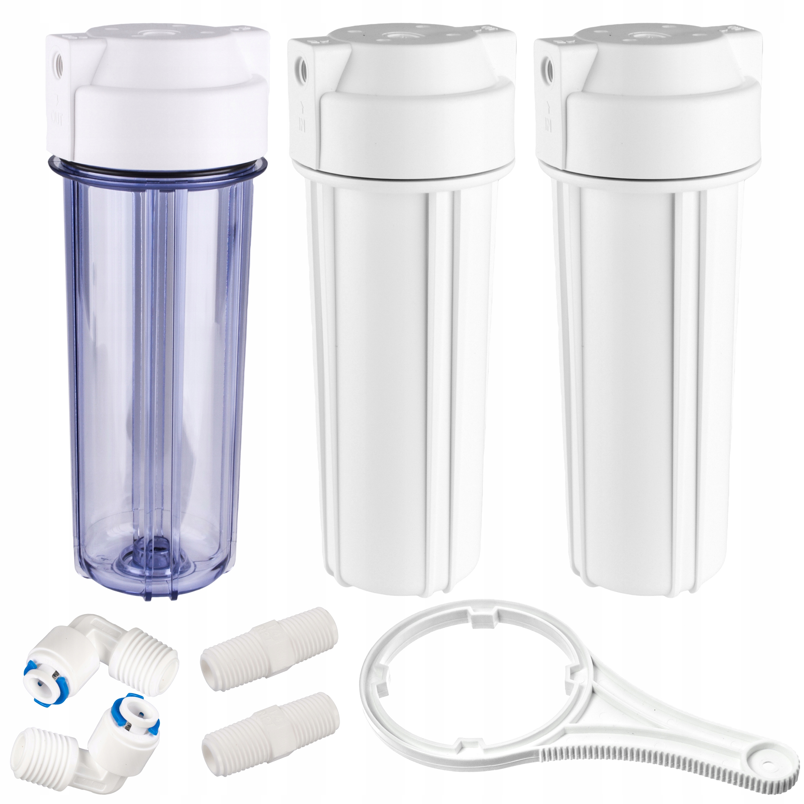 OBUDOWA z gwintem 1/4" do FILTR OSMOZA 3 SZT