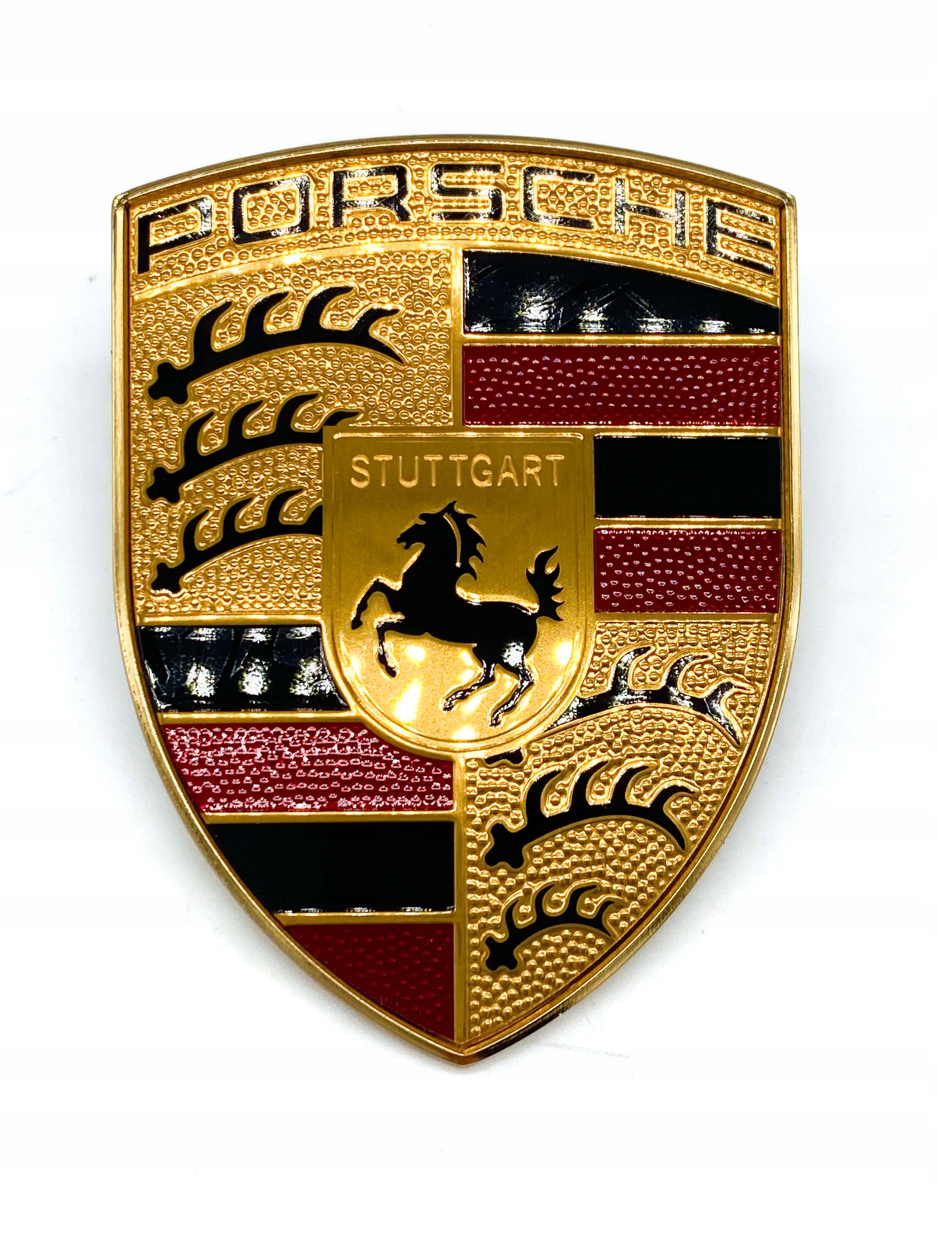 Originálny znak Porsche, emblém, logo, znak na kapotu 9P1853601 Nový