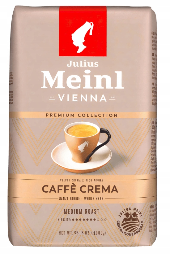 Kawa ziarnista Julius Meinl Caffe Crema 1kg