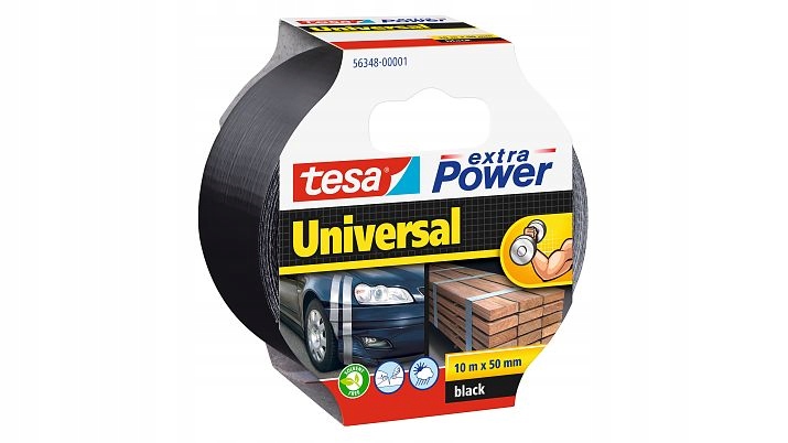 

Taśma naprawcza tesa extraPower czarna 10mx 50mm