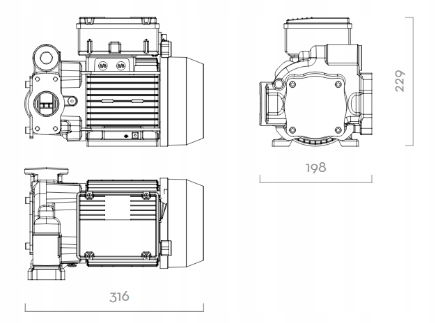 Pompa E140 230V PIUSI ON Marka Piusi
