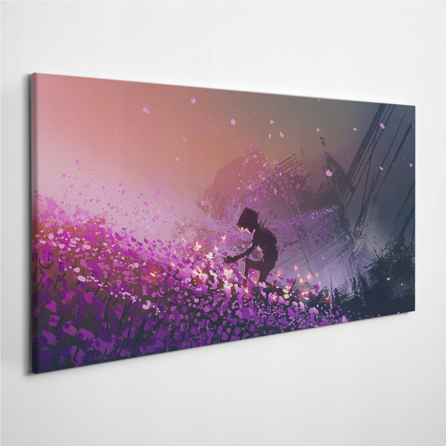 

Foto-obraz na ścianę Robot Pole Łąka SciFi 120x60