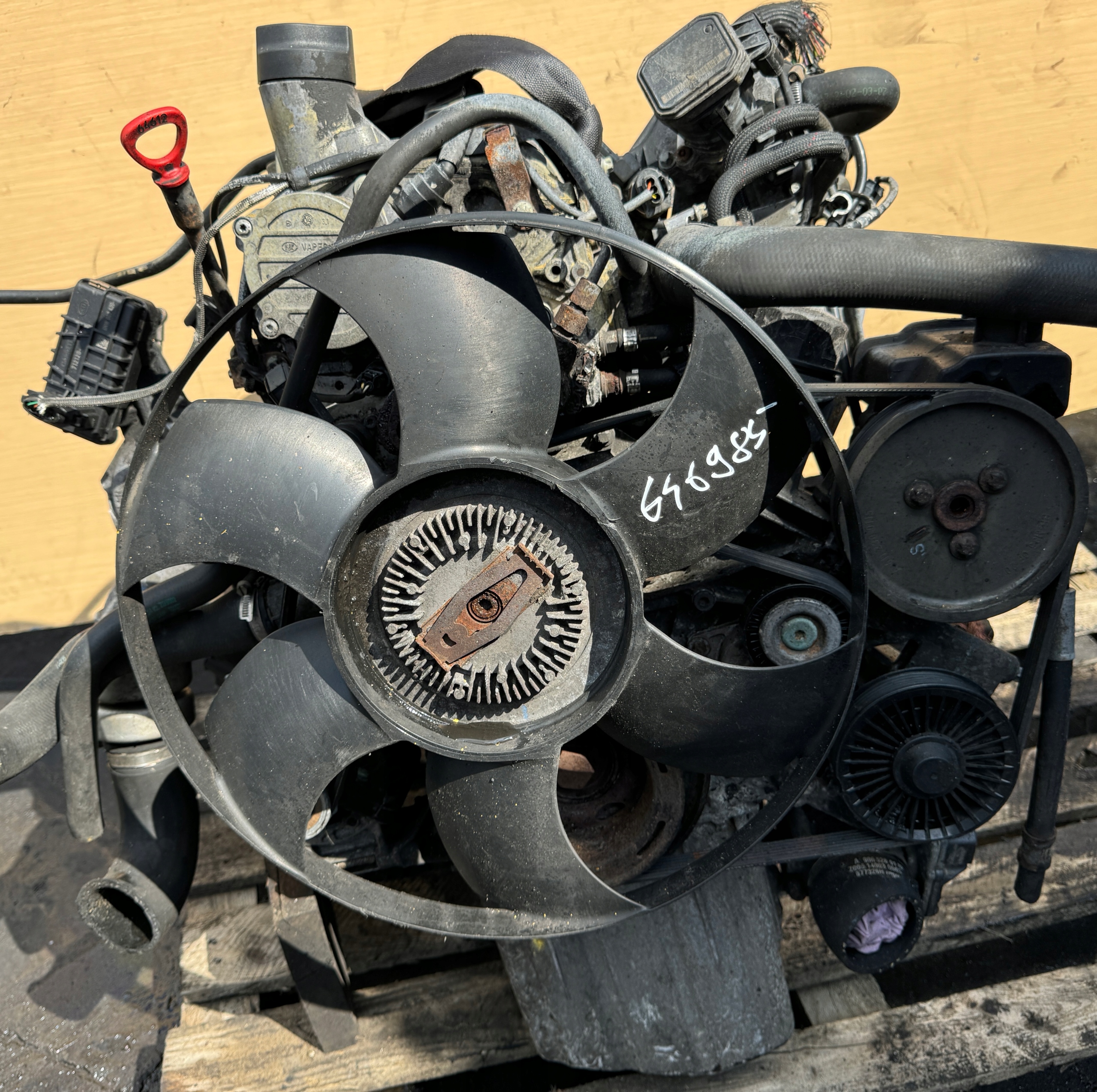 Двигун КОМПЛЕКТ Sprinter 311 2.2 CDI 646985 646.985 МОНТАЖ