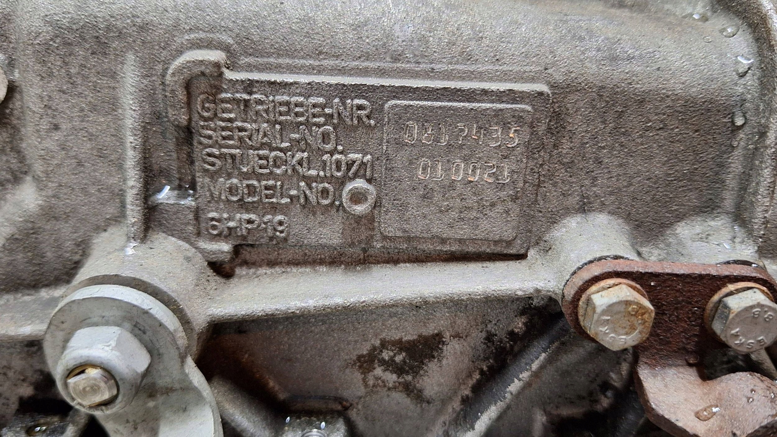 Getriebe AUTOMAT 1071010021 6HP-19 BMW E87 E81 E90 E91 E92 2.0D