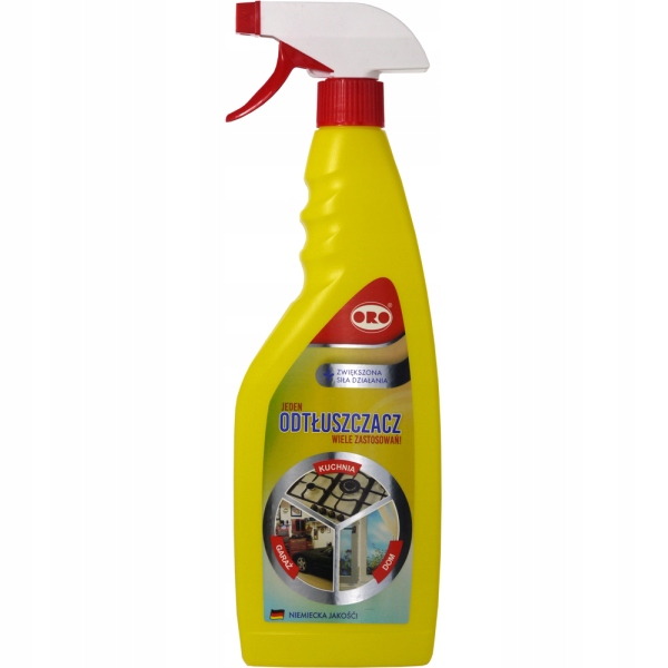 Levně 4X Odmašťovací přípravek Oro 750 ml Univerzální sprej Efektivní čištění