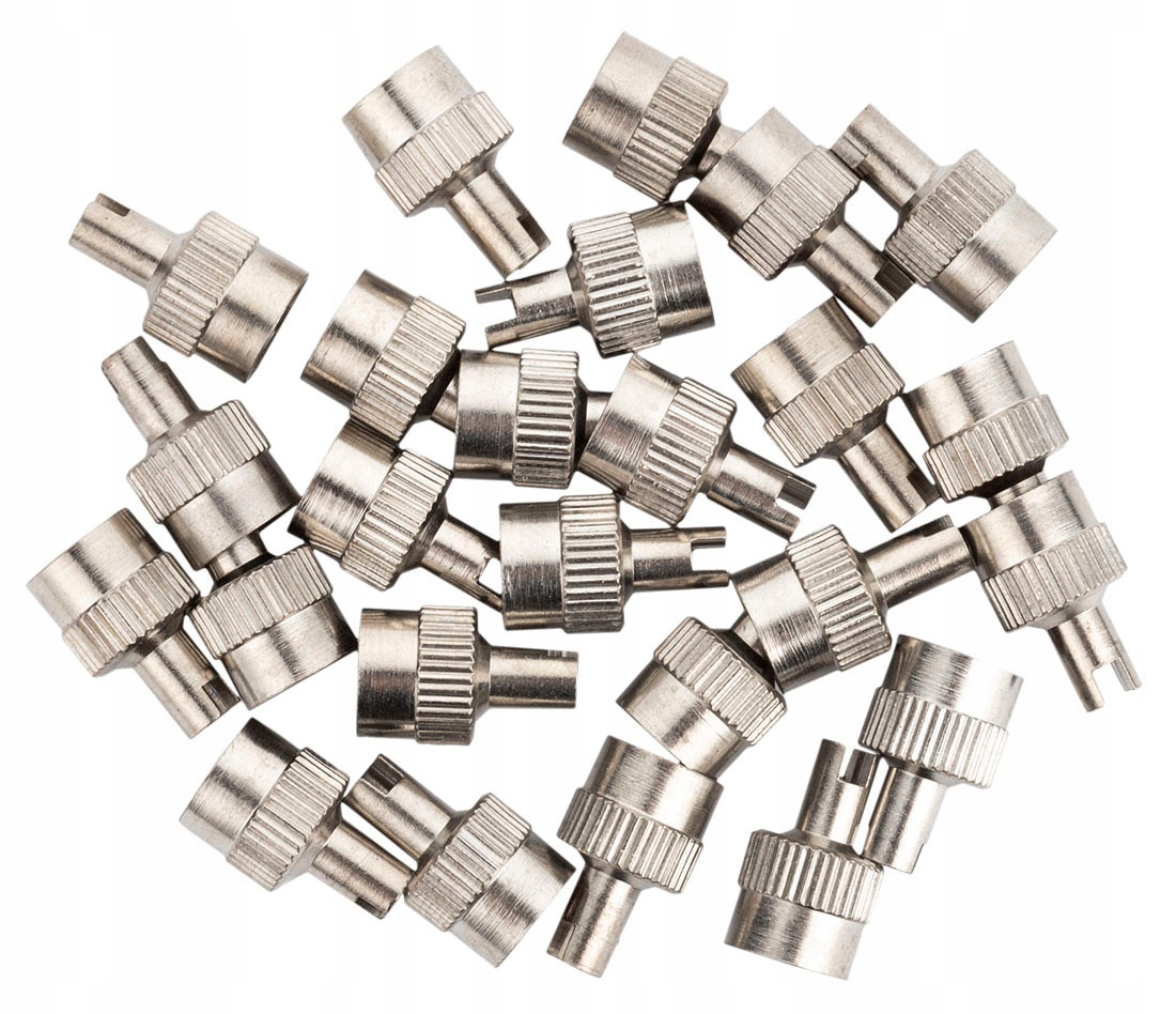 Kapturki na zawory metalowe z kluczykiem Redats