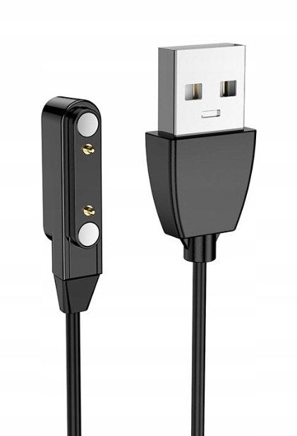 

Hoco Usb Kabel Y2 Smartwatch 60 cm 5V 0,15A czarny