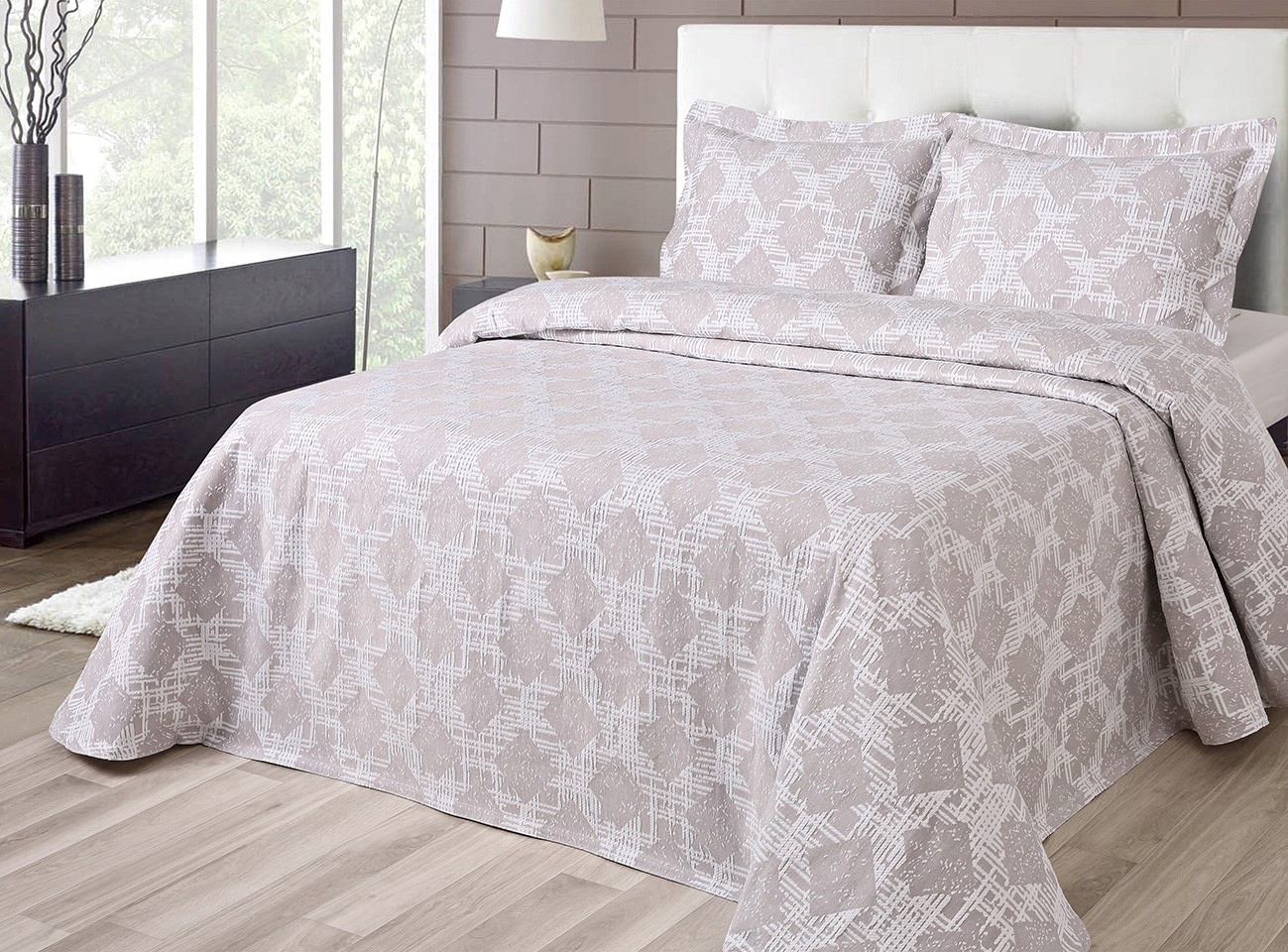 Narzuta 200x220 FUST 203 Gray 36W (Narzuta 200x220 FUST 203 Gray 36W