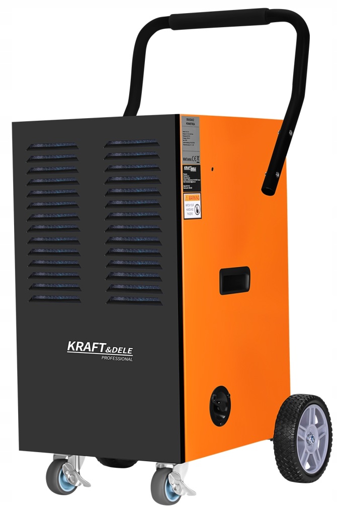 Najmocniejszy Osuszacz Powietrza Budowlany 900W Przemysłowy Timer 60L/24H