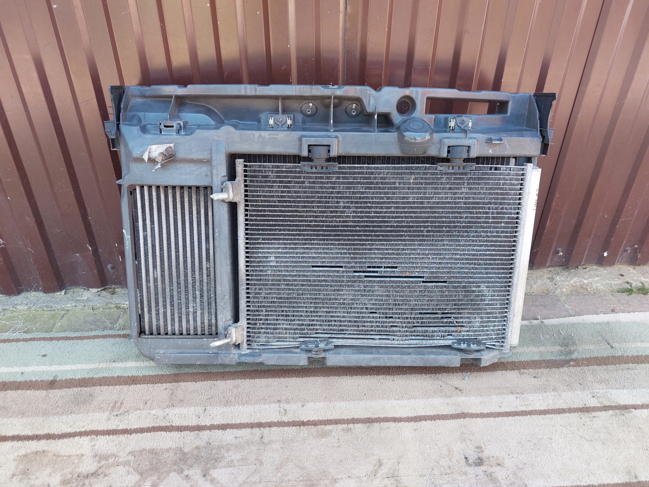 support panel for radiators radiator CITROEN DS3 1.6 HDI 12r