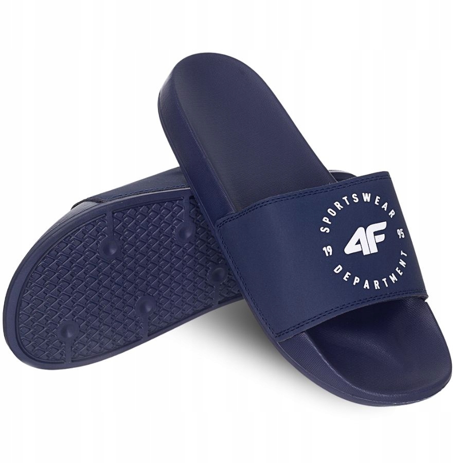 KLAPKI MĘSKIE 4F SPORTOWE GUMOWE BASENOWE NA LATO PO DOMU Rozmiar 41