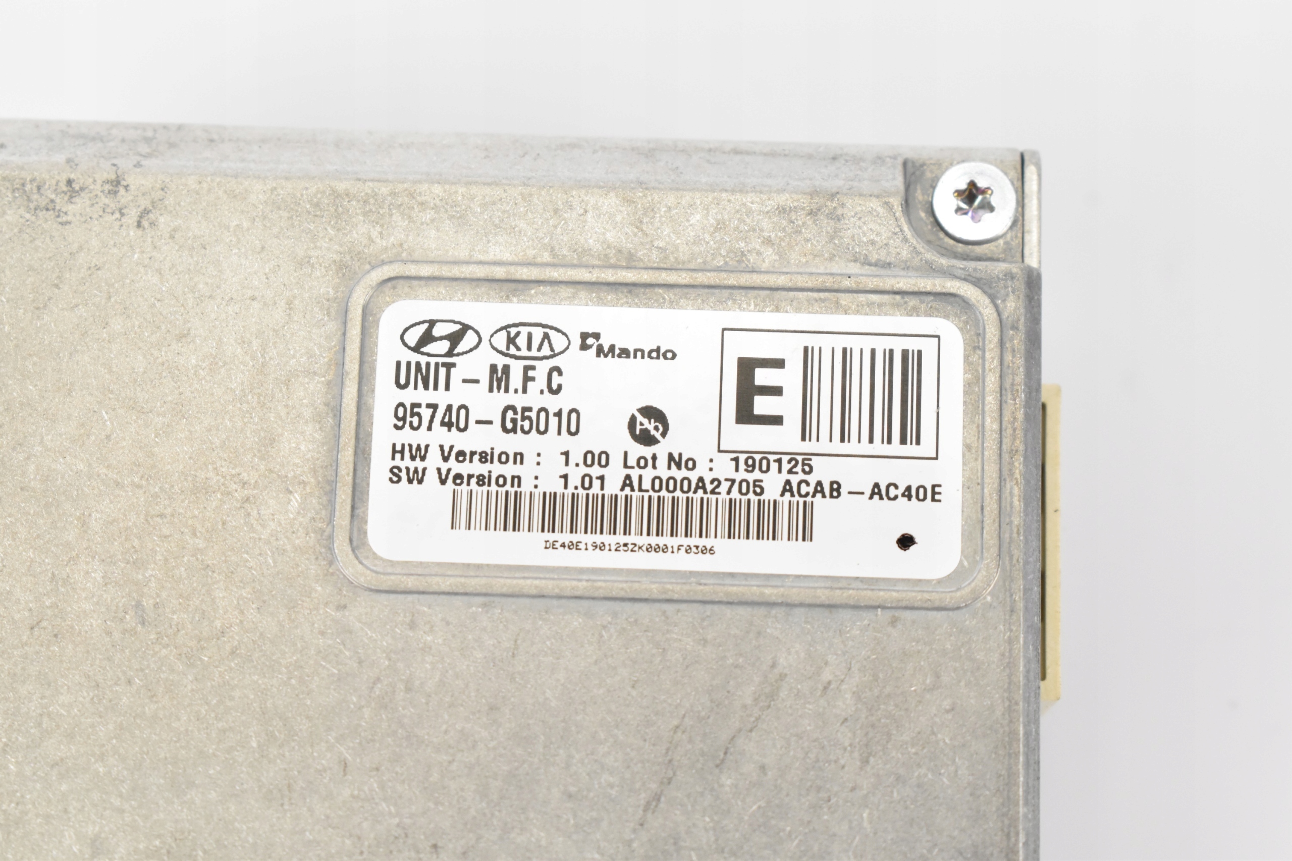 перед ассистент полосы движения 95740-G5010 kia NIRO