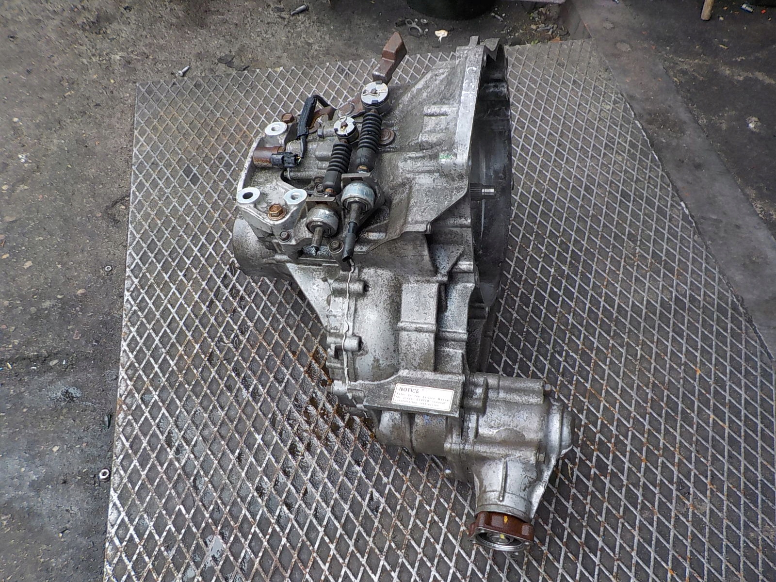 HONDA CR-V III 2.2 D 4X4 Getriebe 08H0 REDUKTOR MH0